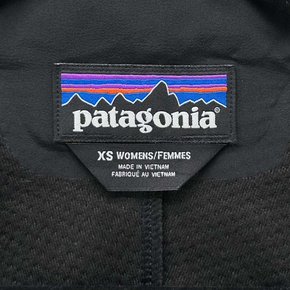 Patagonia Jacket Womens Size XS Logo Marketing Technology Intuit Workwear Black - Picture 8 of 12